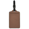 Halloween X Pattern Print Luggage Tag