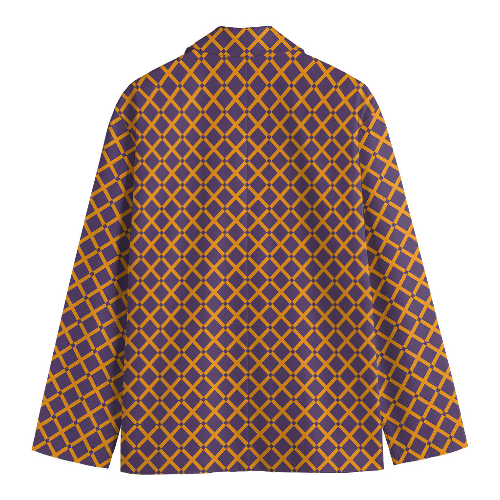 Halloween X Pattern Print Men's Blazer