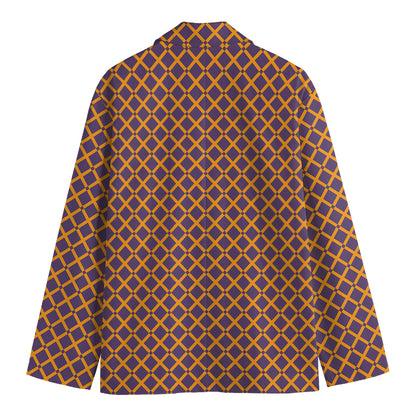 Halloween X Pattern Print Men's Blazer