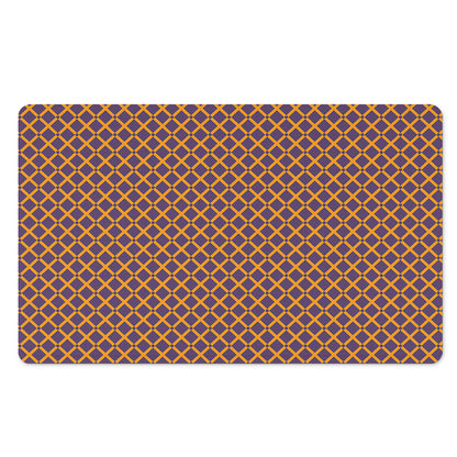 Halloween X Pattern Print Polyester Doormat
