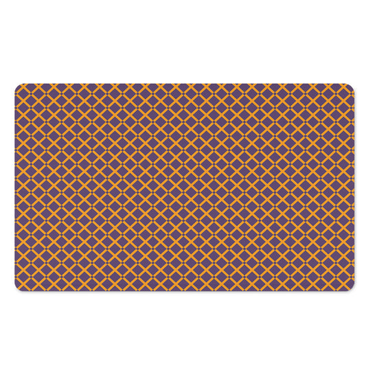Halloween X Pattern Print Polyester Doormat