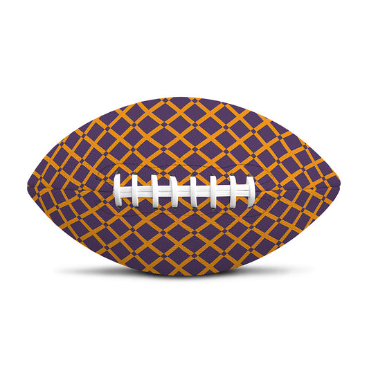 Halloween X Pattern Print Rugby Ball