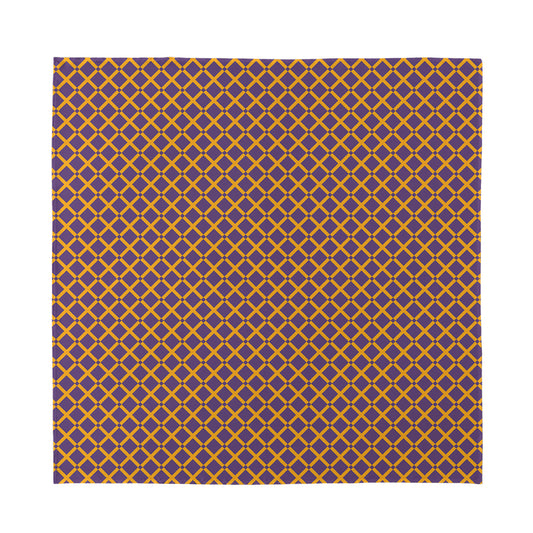 Halloween X Pattern Print Silk Bandana