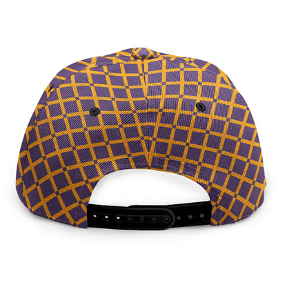 Halloween X Pattern Print Snapback Cap
