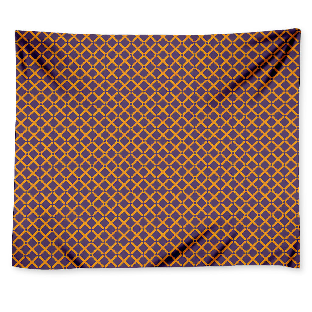 Halloween X Pattern Print Tapestry