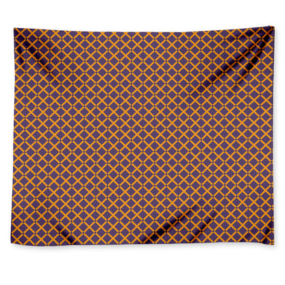 Halloween X Pattern Print Tapestry