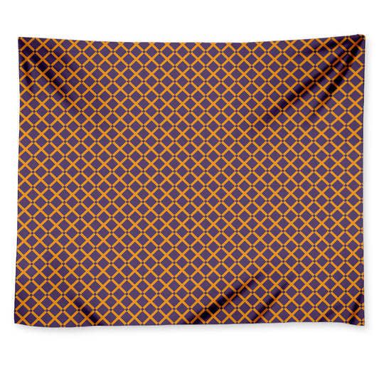 Halloween X Pattern Print Tapestry