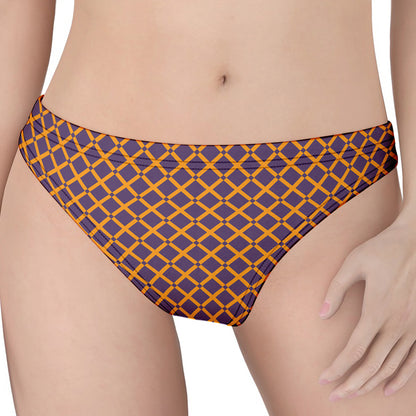 Halloween X Pattern Print Women's Thong