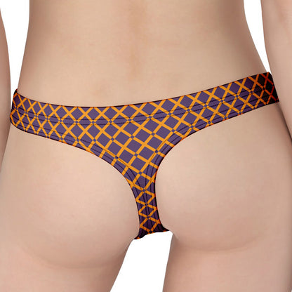 Halloween X Pattern Print Women's Thong