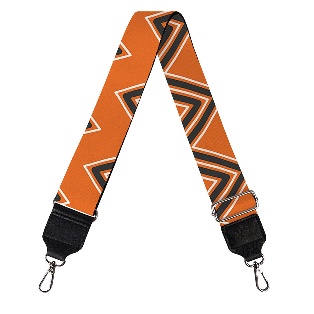 Halloween Zig Zag Pattern Print Bag Strap