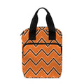 Halloween Zig Zag Pattern Print Bible Tote Bag