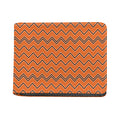 Halloween Zig Zag Pattern Print Bifold Wallet