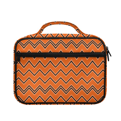 Halloween Zig Zag Pattern Print Briefcase Bible Bag