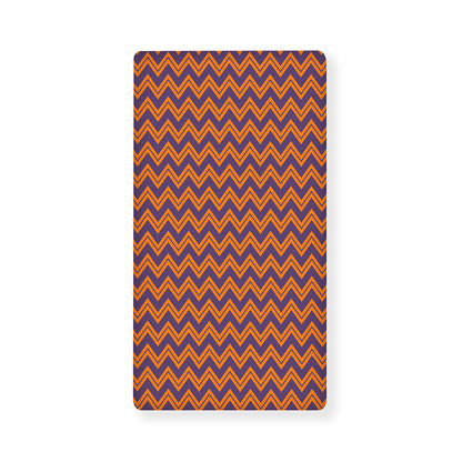 Halloween Zigzag Pattern Print Baby Crib Sheet