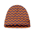 Halloween Zigzag Pattern Print Beanie