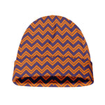 Halloween Zigzag Pattern Print Beanie