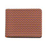 Halloween Zigzag Pattern Print Bifold Wallet