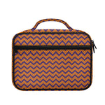 Halloween Zigzag Pattern Print Briefcase Bible Bag