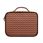 Halloween Zigzag Pattern Print Briefcase Bible Bag