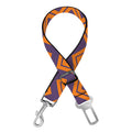Halloween Zigzag Pattern Print Dog Seat Belt