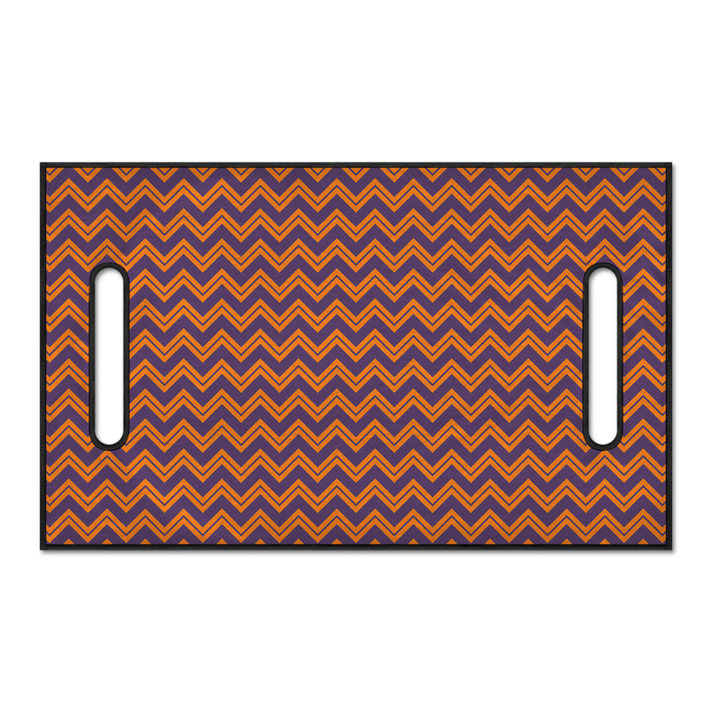 Halloween Zigzag Pattern Print Golf Cart Seat Cover