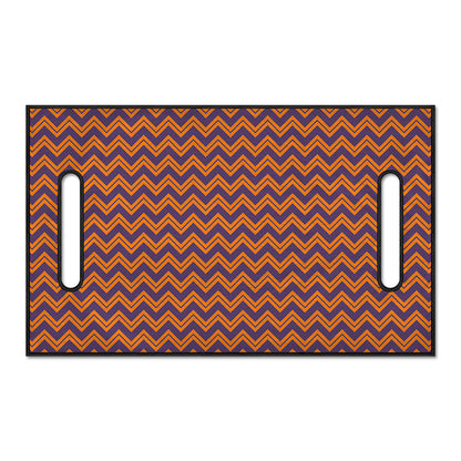 Halloween Zigzag Pattern Print Golf Cart Seat Cover