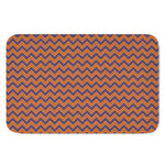 Halloween Zigzag Pattern Print Indoor Door Mat