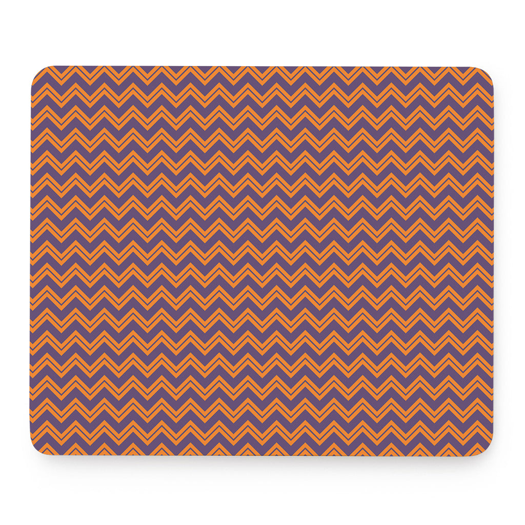 Halloween Zigzag Pattern Print Mouse Pad
