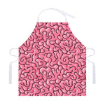 Halloween Zombie Brain Print Adjustable Apron