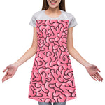 Halloween Zombie Brain Print Adjustable Apron
