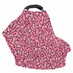 Halloween Zombie Brain Print Baby Seat Cover