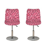 Halloween Zombie Brain Print Bar Stool Covers