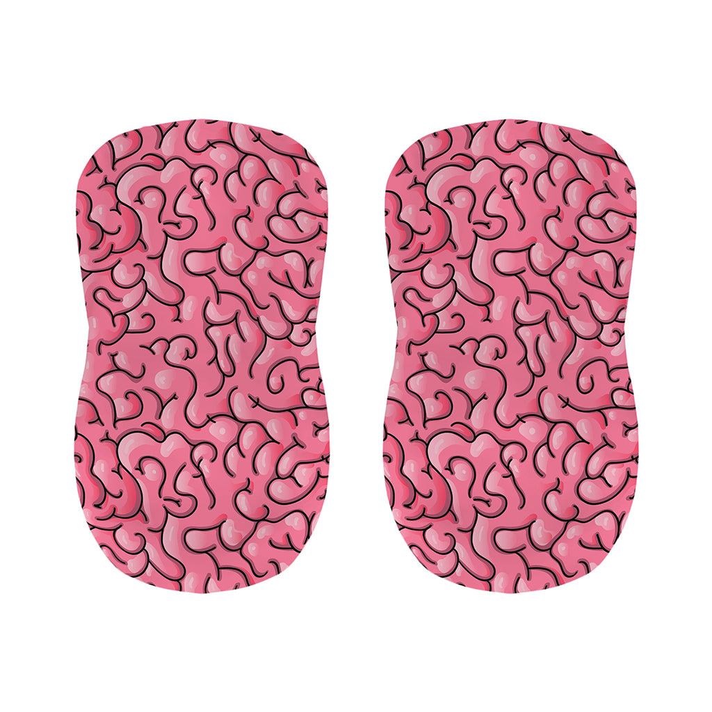 Halloween Zombie Brain Print Bar Stool Covers
