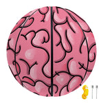 Halloween Zombie Brain Print Basketball
