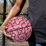 Halloween Zombie Brain Print Basketball