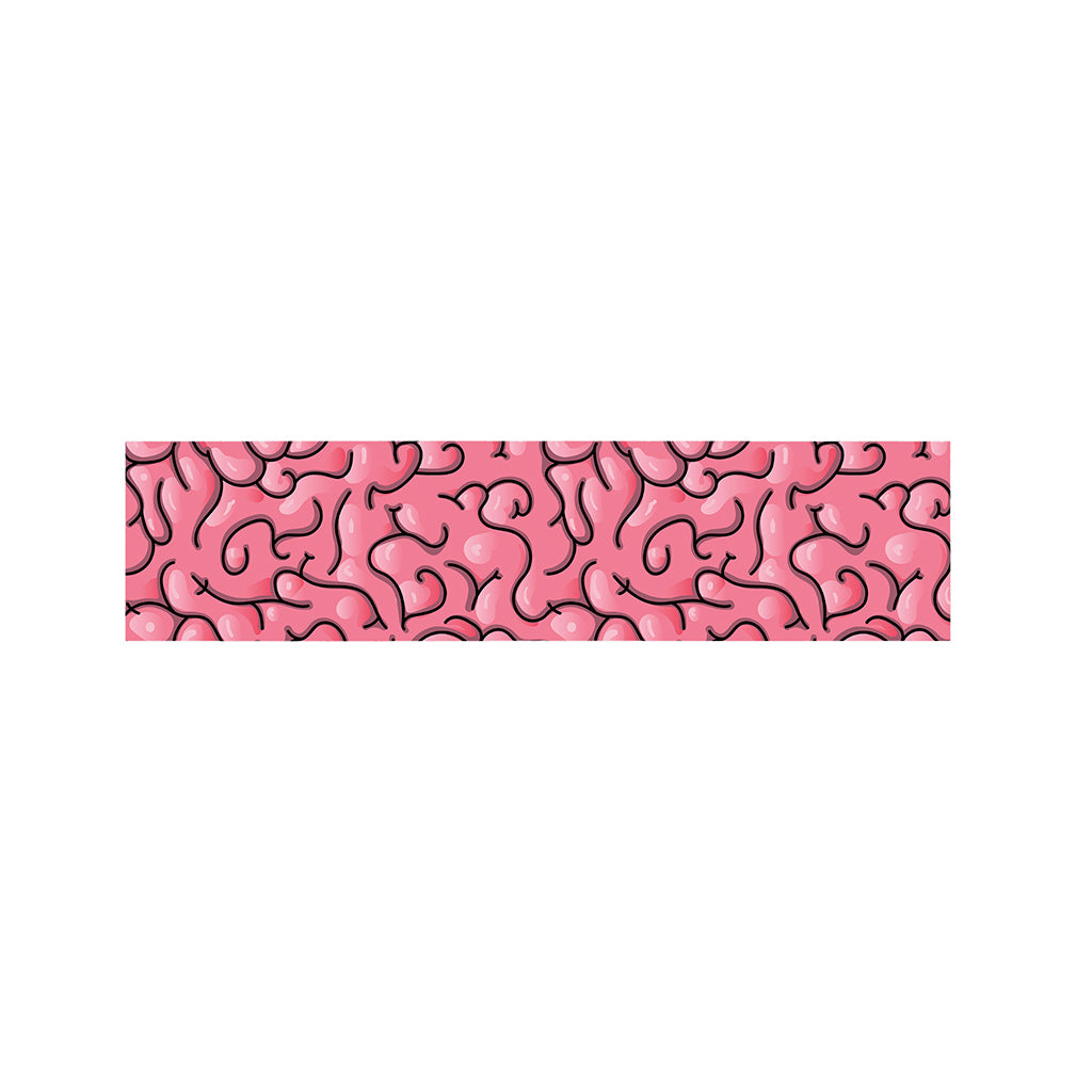 Halloween Zombie Brain Print Bed Runner