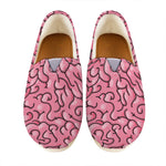 Halloween Zombie Brain Print Casual Shoes