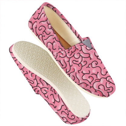 Halloween Zombie Brain Print Casual Shoes