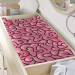 Halloween Zombie Brain Print Changing Pad Cover