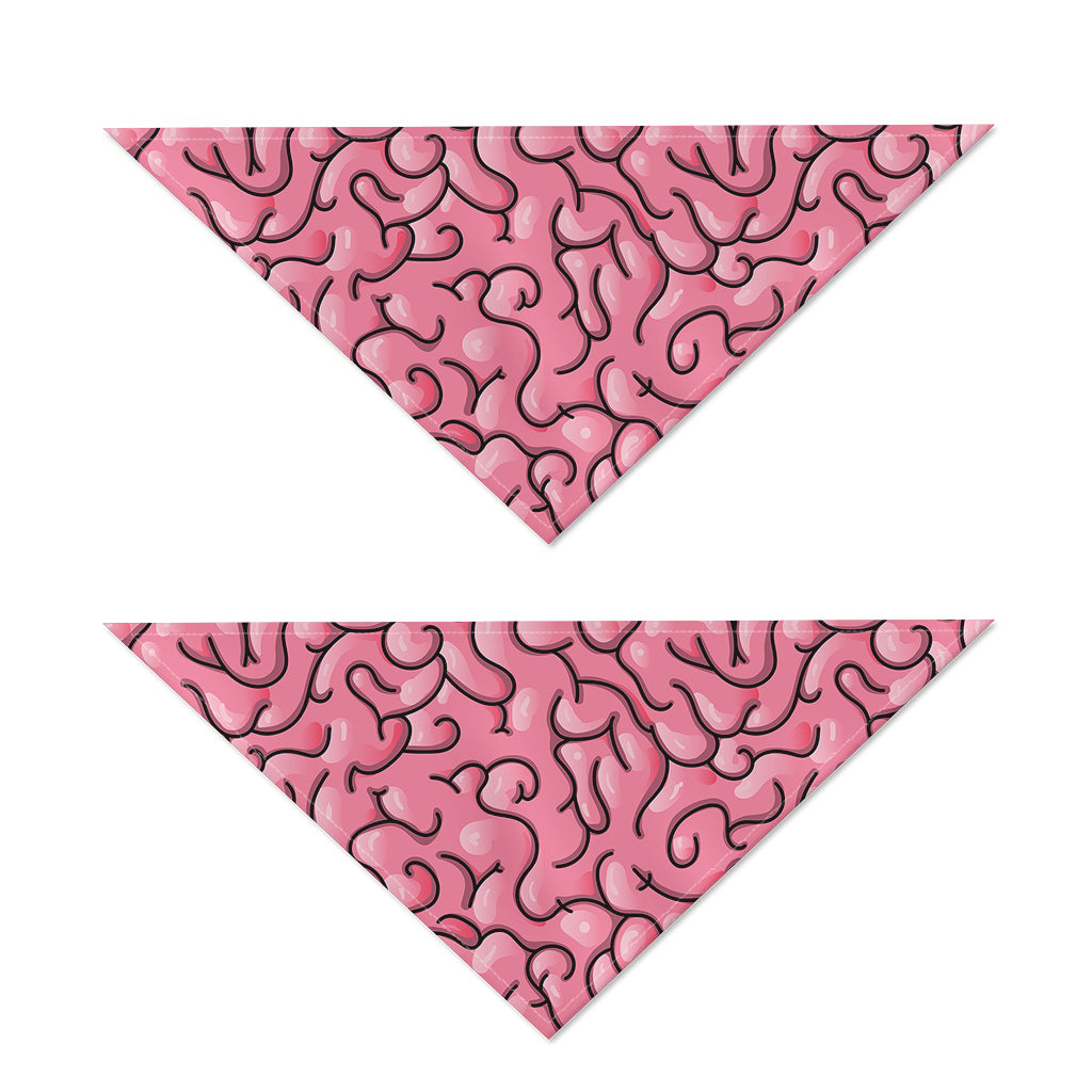 Halloween Zombie Brain Print Dog Bandana