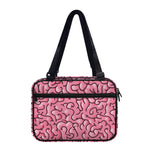Halloween Zombie Brain Print Double Strap Bible Bag