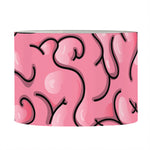 Halloween Zombie Brain Print Drum Lamp Shade