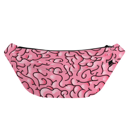 Halloween Zombie Brain Print Fanny Pack