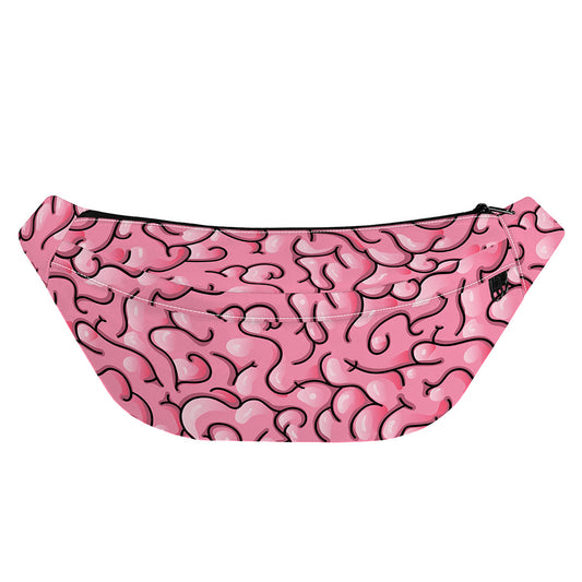 Halloween Zombie Brain Print Fanny Pack