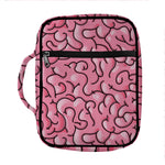 Halloween Zombie Brain Print Front Pocket Bible Bag