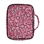 Halloween Zombie Brain Print Front Pocket Bible Bag