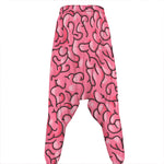 Halloween Zombie Brain Print Hammer Pants