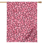 Halloween Zombie Brain Print House Flag