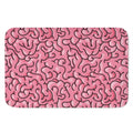 Halloween Zombie Brain Print Indoor Door Mat