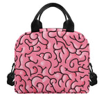 Halloween Zombie Brain Print Insulated Lunch Bag